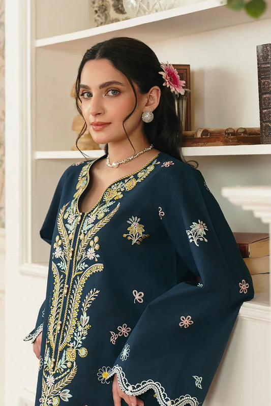 Zarlay - Heer Embroidered Pret - Fasana