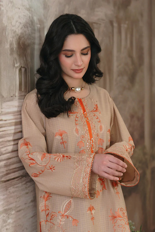 Zarlay - Heer Embroidered Pret - Urooj