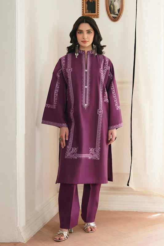 Zarlay - Heer Embroidered Pret - Aks