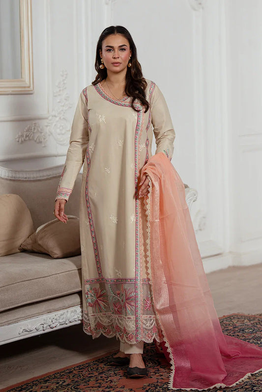 Zarlay - Gull Bahar Luxury Lawn - 3 Piece - Sahiba