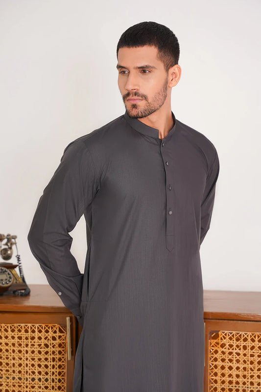 Smoke Blended Stitched Dress in Trending Design