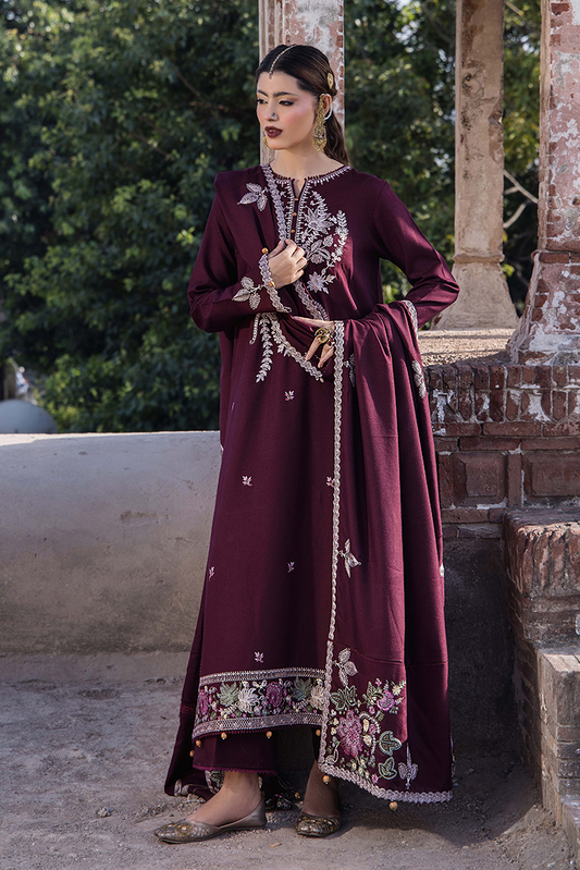 Humdum - Zephyr - Unstitched - 3 Piece - D10