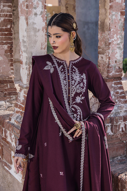 Humdum - Zephyr - Unstitched - 3 Piece - D10