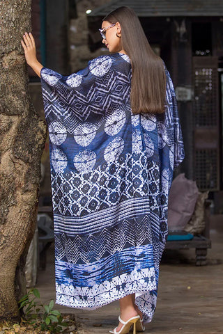 Picture of Anabelah - Pret Collection - Tie & Dye Kaftan - Available at Raja Sahib