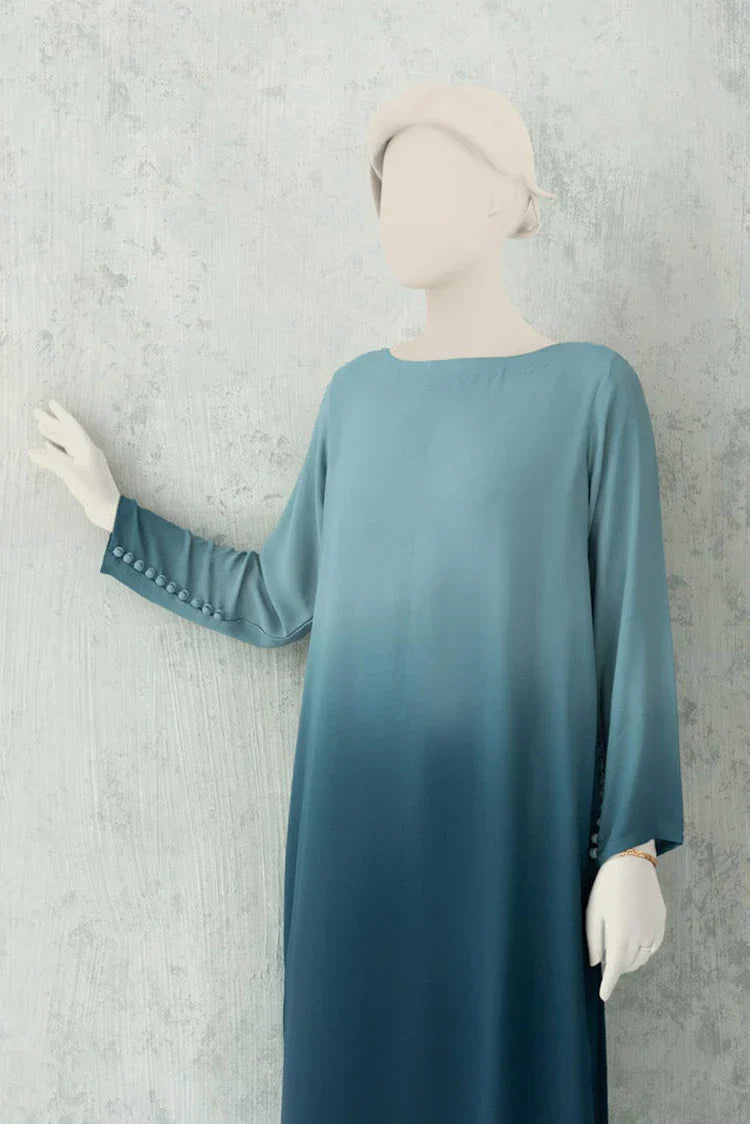 Picture of <!--cas-->Zaira & Mahnoor - Cyan - 2 PC - Available at Raja Sahib