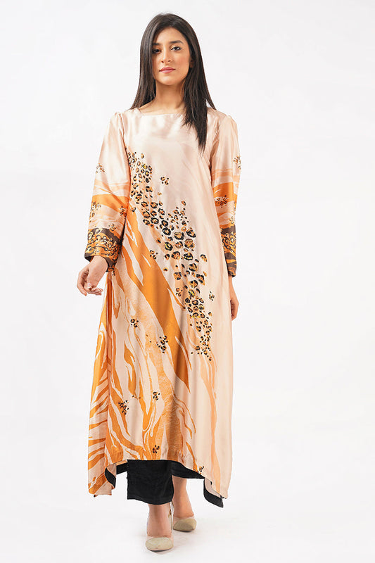 Ellena - 1-PC Stitched Soft Crepe Shirt