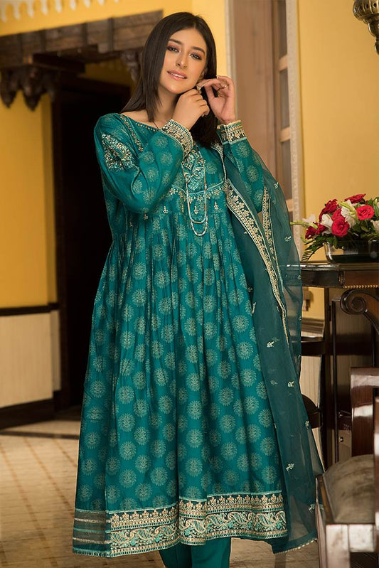 Ellena - 3-PC Stitched Jacquard Suit