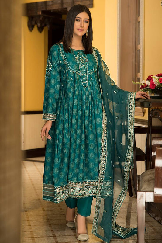 Ellena - 3-PC Stitched Jacquard Suit