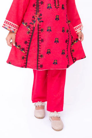 Picture of Khayat - Casual Kids Collection - 2 PC - Pink - Fish - Available at Raja Sahib