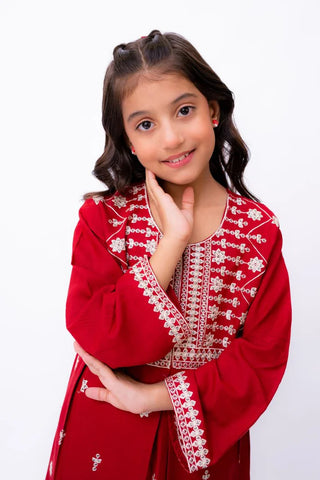 Picture of Khayat - Festive Kids Collection - 2 PC - Ruby - Available at Raja Sahib