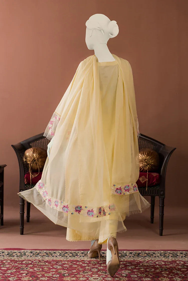 Picture of Zaira & Mahnoor - 3 PC - Lemon - Available at Raja Sahib