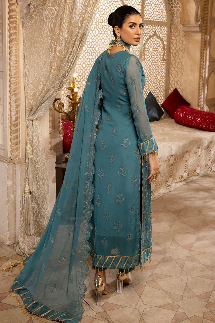 Picture of Kleren - Naqsh Unstitched Luxury Chiffon Collection - N-21 - Available at Raja Sahib