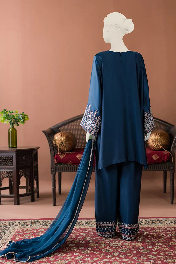 Picture of Zaira & Mahnoor - Nyla - 3 PC - Silk Farshi Set - Available at Raja Sahib