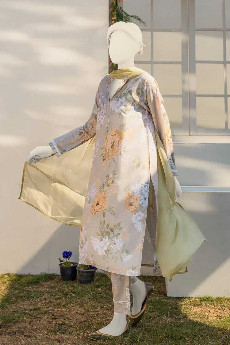 Picture of <!--bug-->Zaira & Mahnoor - Olive - 2 PC - Available at Raja Sahib