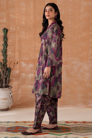 Digital Printed Textured Lawn Suit P1042 - 2 Piece