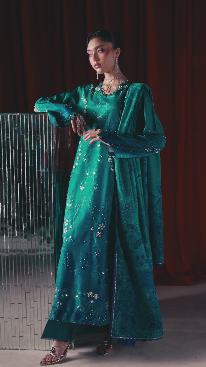 Rang Rasiya - Luxe Handmade Silk Edit - 04-Lumeire - Unstitched