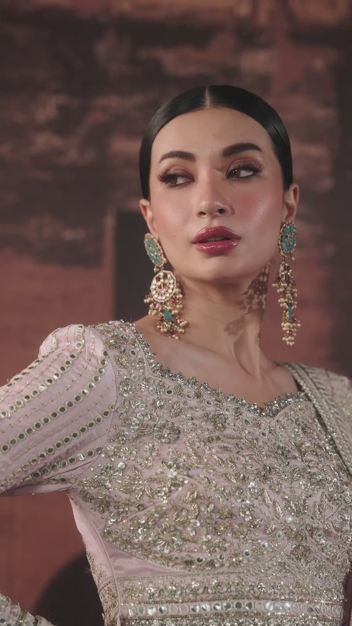 Afrozeh - Shehnai Wedding Formals - 153-Gul-e-roshan - Unstitched