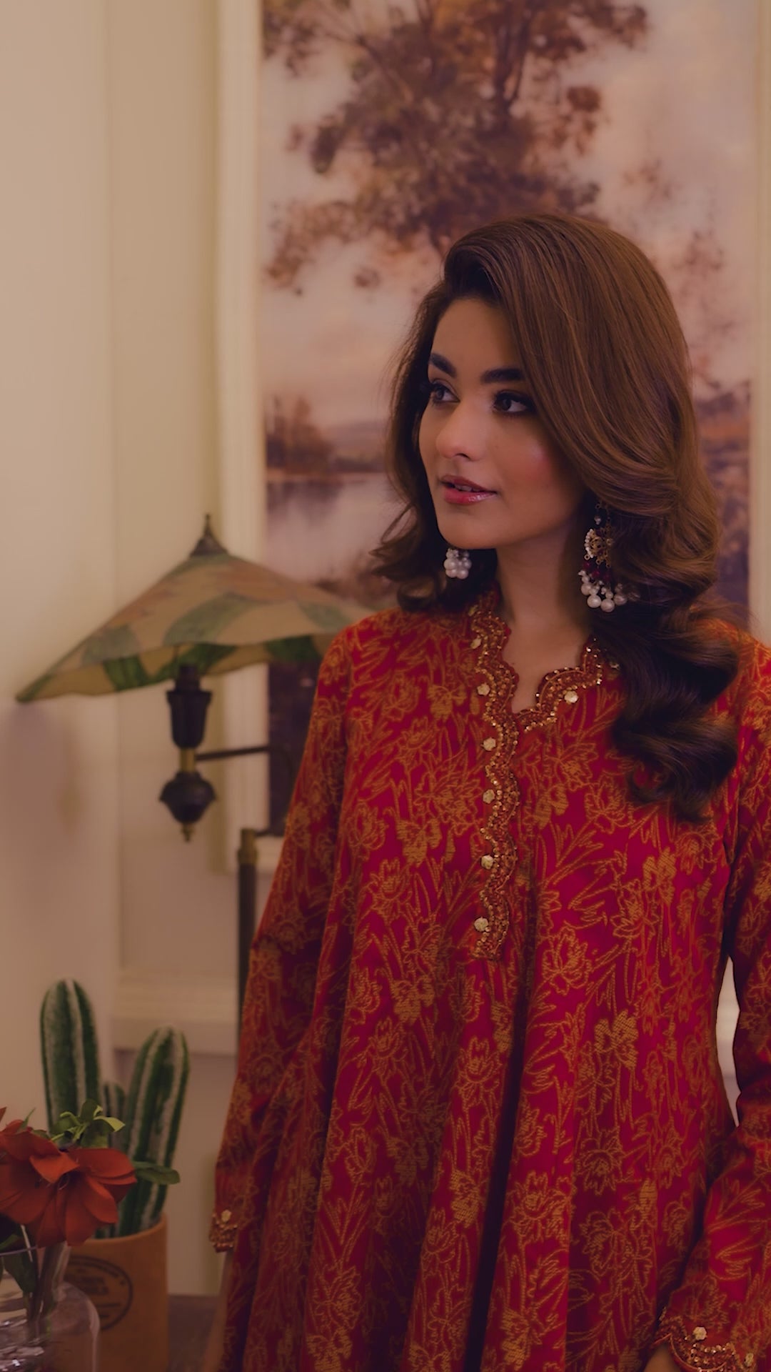 3-PC Stitched Embroidered Suit