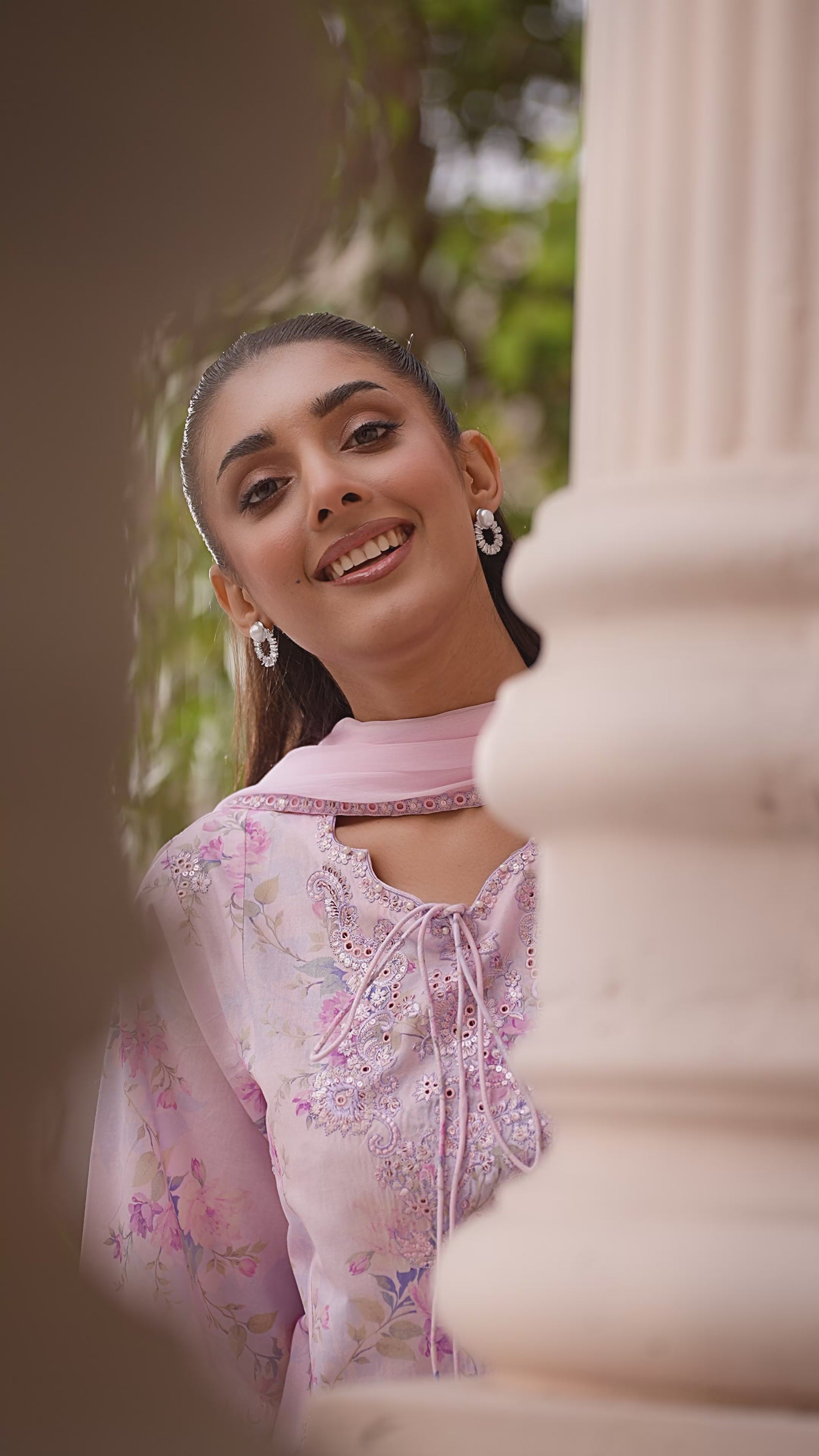 Ellena - 3-PC Stitched Embroidered Suit