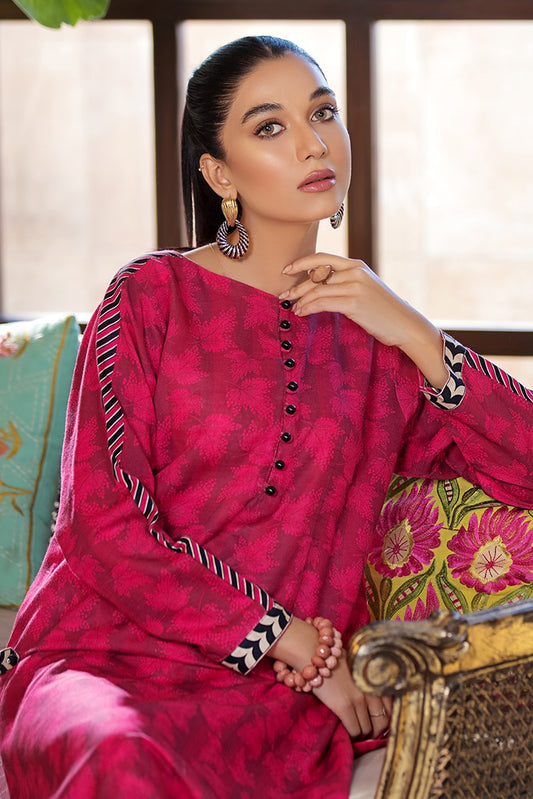 Ellena - Printed Slub Khaddar 2-PC Suit