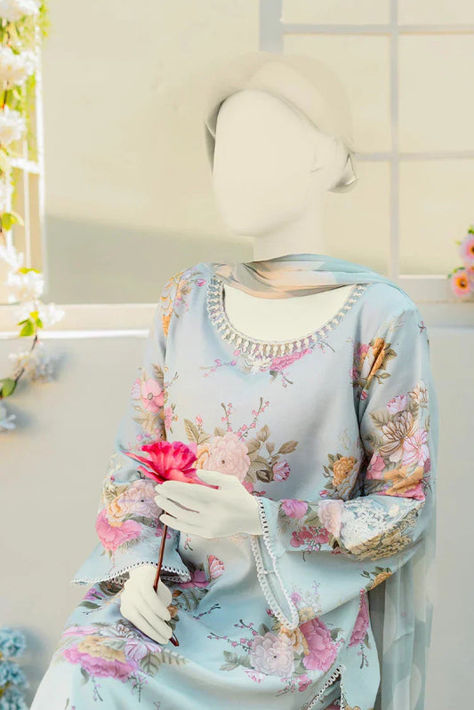 Picture of <!--alx-->Zaira & Mahnoor - Sky - 3 PC - Available at Raja Sahib