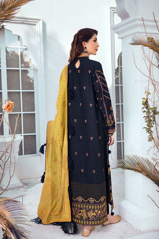 Ellena - 3-PC Musavir Embroidered Khaddar Collection