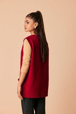 Ellena - Round Neck Cardigan Sweater