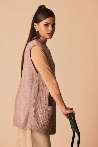 Ellena - Round Neck Cardigan Sweater