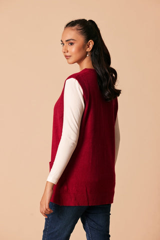 Ellena - Round Neck Cardigan Sweater