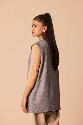 Ellena - Round Neck Cardigan Sweater