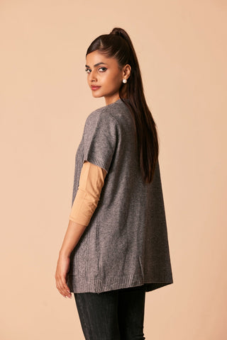 Ellena - Round Neck Cardigan Sweater