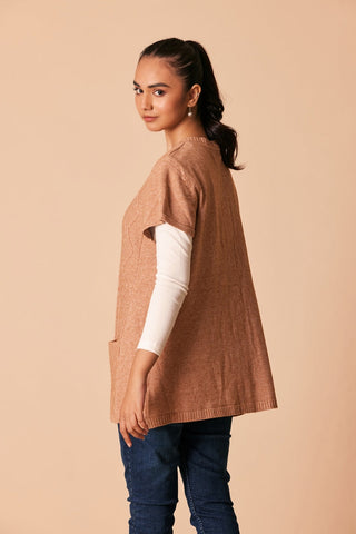 Ellena - Round Neck Cardigan Sweater