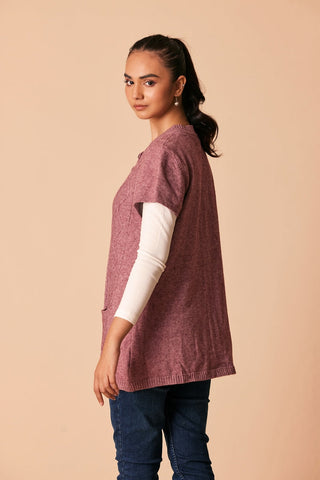 Ellena - Round Neck Cardigan Sweater