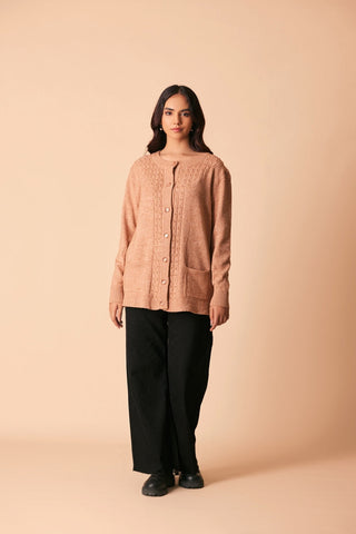 Ellena - Round Neck Pullover Sweater