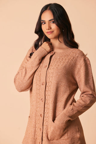 Ellena - Round Neck Pullover Sweater