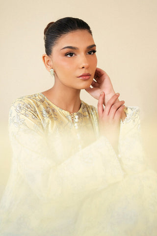 Picture of Cross Stitch - Daily Unstitched Lawn Collection - Cream Brulee - Available at Raja Sahib