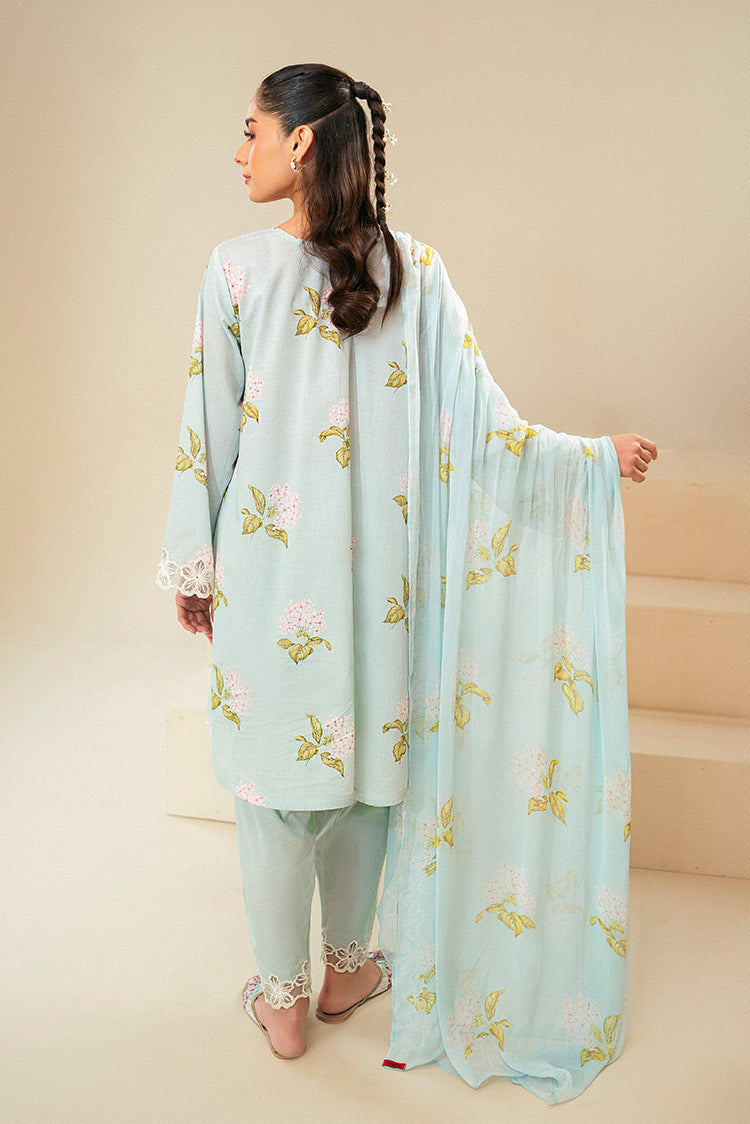 Picture of Cross Stitch - Daily Unstitched Lawn Collection - Dim Gray - Available at Raja Sahib