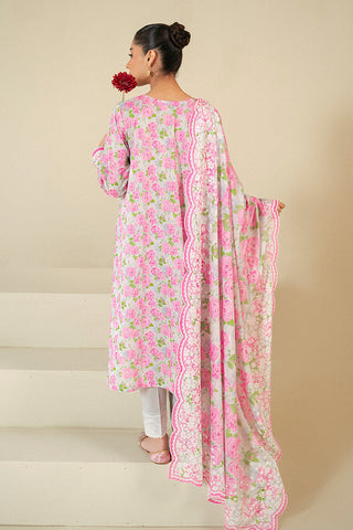 Picture of Cross Stitch - Daily Unstitched Lawn Collection - Floral Wind - Available at Raja Sahib