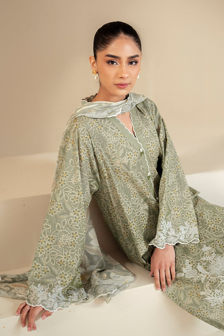 Picture of Cross Stitch - Daily Unstitched Lawn Collection - Sage Breeze - Available at Raja Sahib