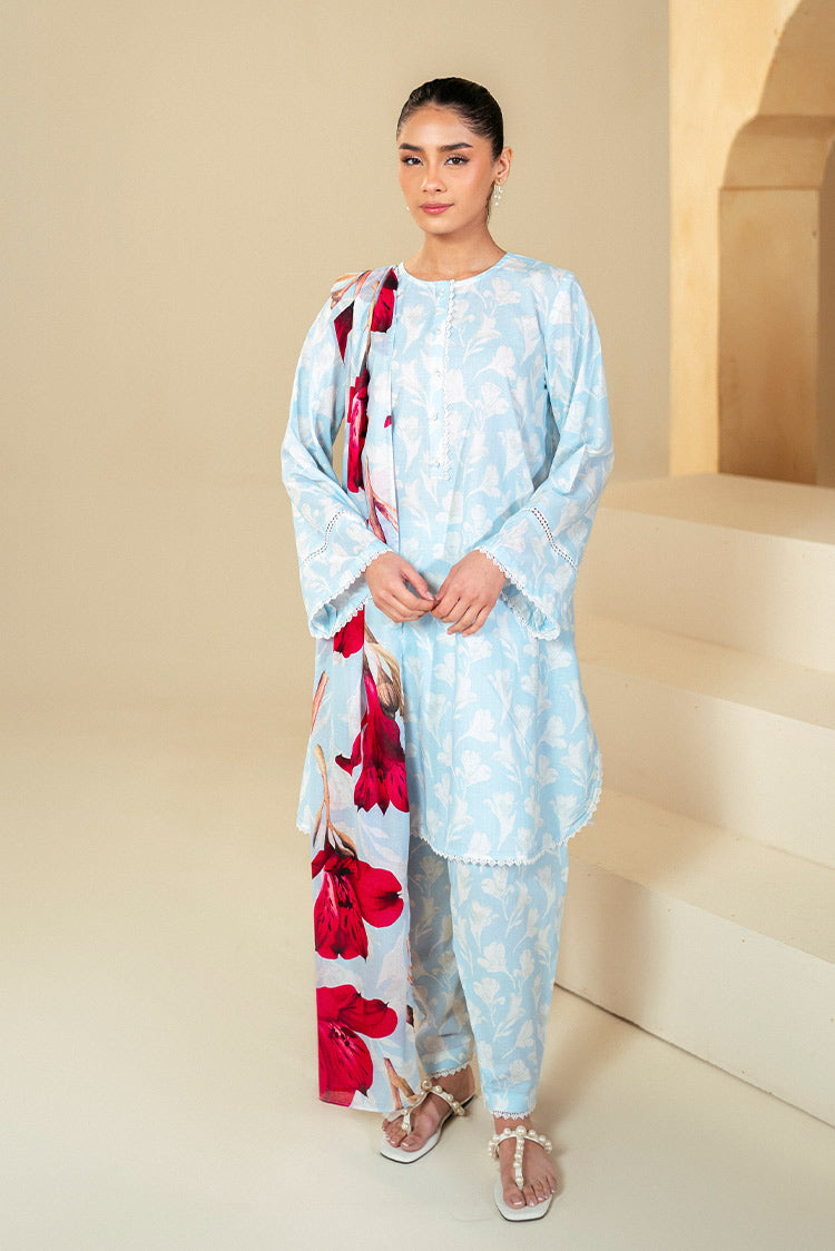 Picture of Cross Stitch - Daily Unstitched Lawn Collection - Tulip Glam - Available at Raja Sahib