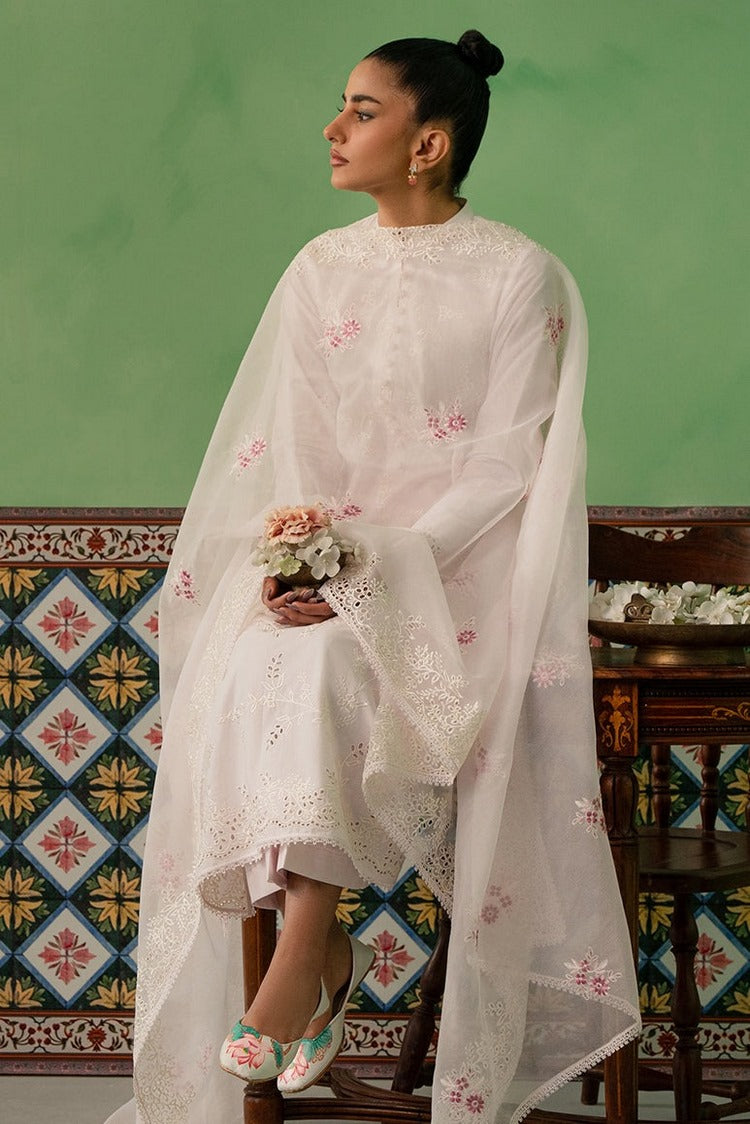 Picture of Cross Stitch - Mahiri Embroidered Lawn Collection - Heavenly Pink - Available at Raja Sahib