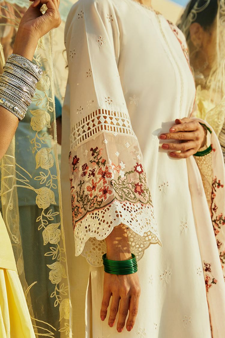 Picture of Cross Stitch - Unstitched Premium Lawn Collection - Pastel Pink - Available at Raja Sahib