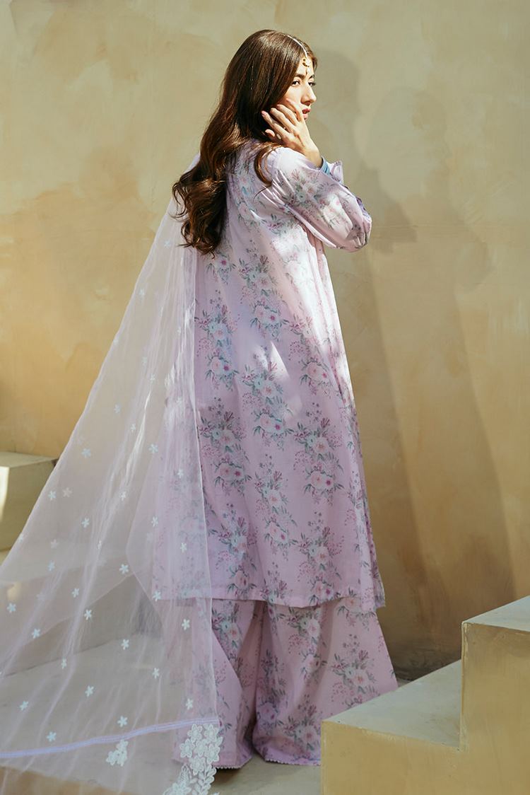 Picture of Cross Stitch - Unstitched Premium Lawn Collection - Shadow Berry - Available at Raja Sahib