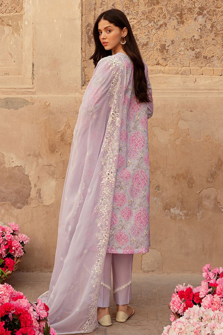 Picture of Cross Stitch - Unstitched Premium Lawn Collection - Lilac Dream - Available at Raja Sahib