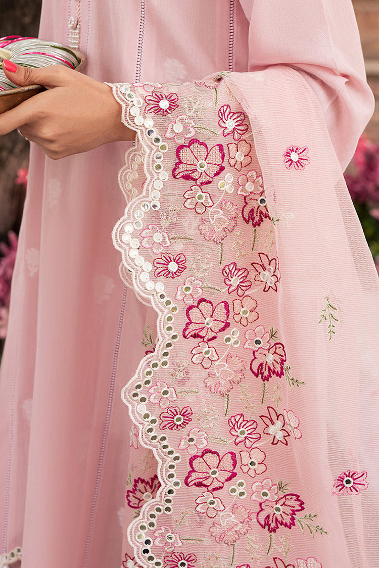 Picture of Cross Stitch - Unstitched Eid Lawn Collection - Cameo Pink - Available at Raja Sahib