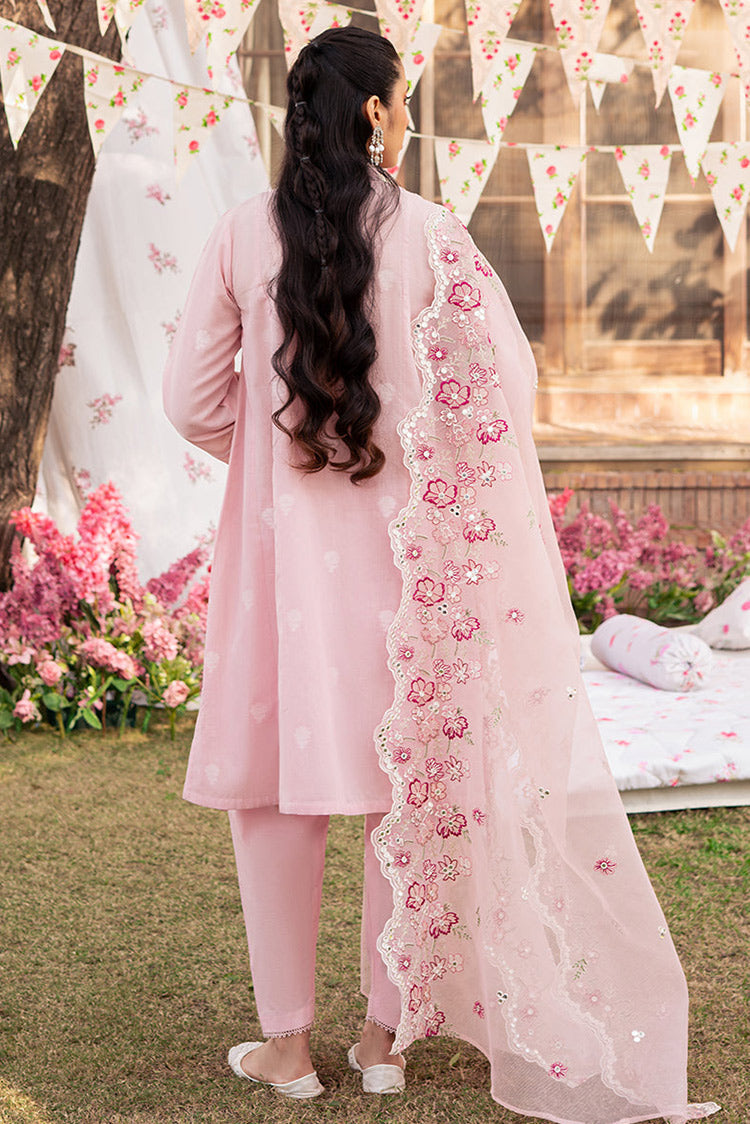 Picture of Cross Stitch - Unstitched Eid Lawn Collection - Cameo Pink - Available at Raja Sahib