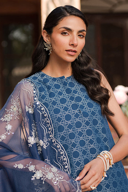 Picture of Cross Stitch - Unstitched Eid Lawn Collection - Antique Royal - Available at Raja Sahib