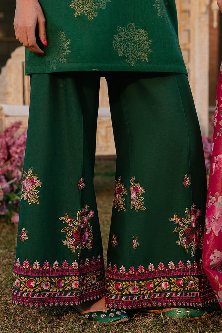 Picture of Cross Stitch - Unstitched Eid Lawn Collection - Opulent Green - Available at Raja Sahib