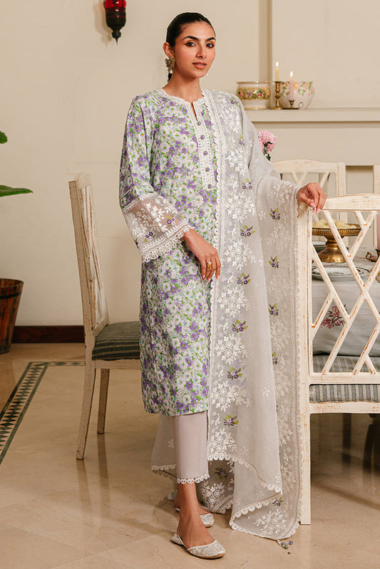 Picture of Cross Stitch - Unstitched Eid Lawn Collection - Lavender Stretch - Available at Raja Sahib