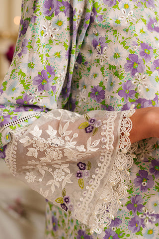 Unstitched Eid Lawn Collection - Lavender Stretch